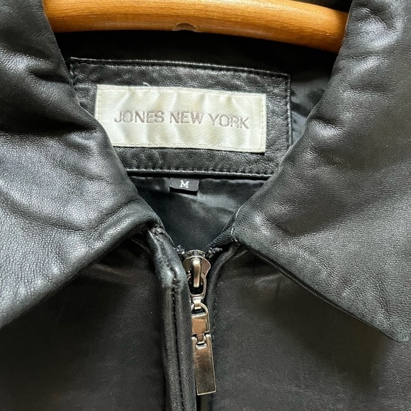 Jones New York Leather Jacket - Picture 5 of 13